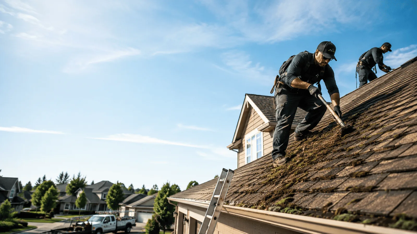 Roof Moss Removal in Montrose, MI near me